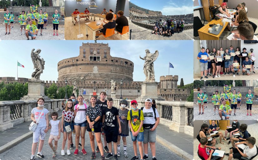 Učenici lepoglavskih škola u Rimu predstavili svoj grad