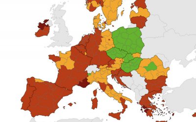 Na novoj ECDC korona-karti cijela Hrvatska u crvenom