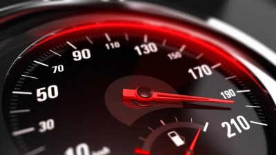 Najveća brzina (124 km/h) izmjerena vozaču motocikla Kawasaki u Varaždin Bregu