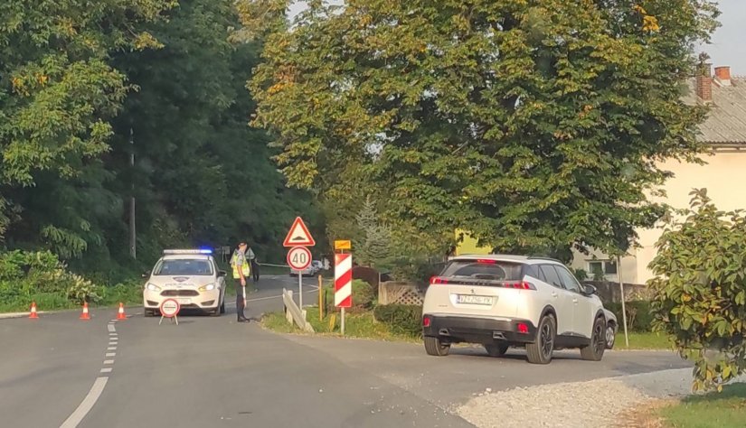 Poginuo vozač skutera - cesta između Tužnog i Črešnjeva zatvorena