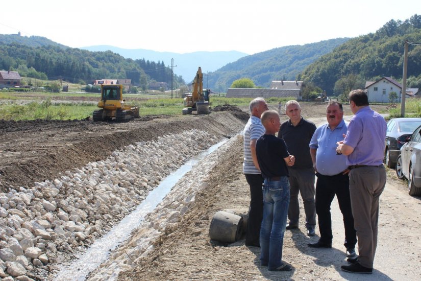 LEPOGLAVA Uređuje se korito potoka u Kameničkom Podgorju