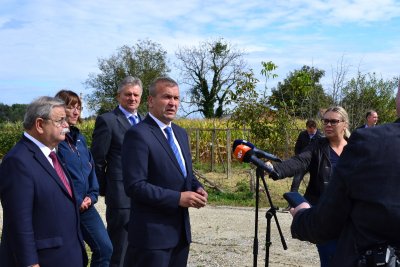 Završeni radovi rekonstrukcije nasipa Otok Virje - Brezje