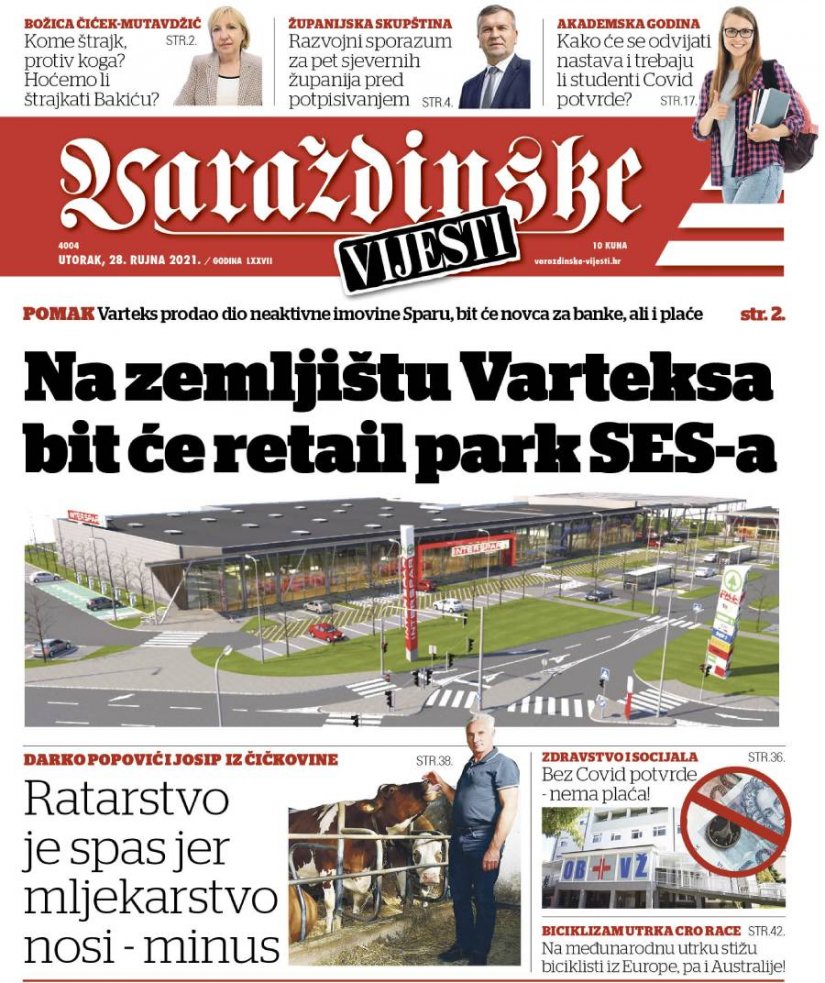 U novom broju Varaždinskih vijesti pročitajte...