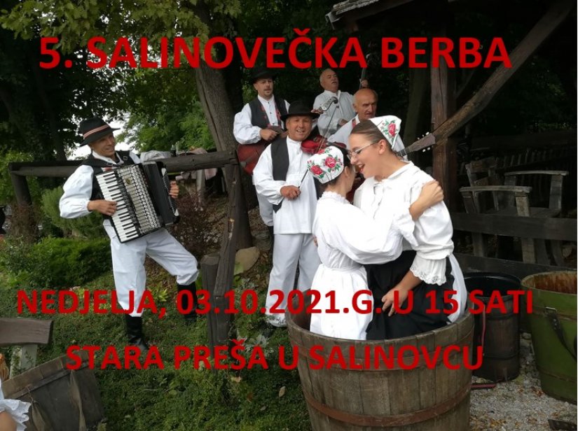 Udruga vinogradara i voćara &quot;Skrajski pajdaši&quot; Salinovec najavila 5. Salinovečku berbu grožđa