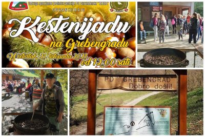 Pridružite se tradicionalnoj Kestenijadi na Grebengradu u četvrtak, 21. listopada