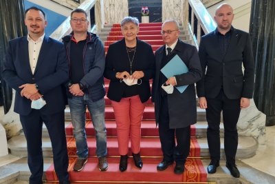 Nadica Dreven Budinski i Siniša Jenkač primili predsjednika Sindikata Hrvatskih radnika migranata