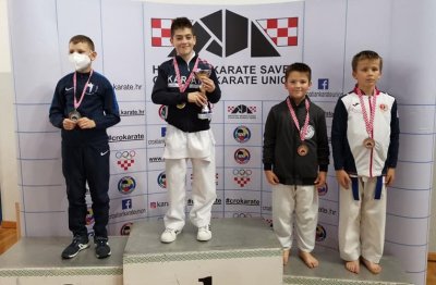 Dvije bronce za Karate klub Ivanec na Prvenstvu Hrvatske za mlađe uzraste u borbama