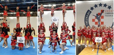 Sjajni rezultati varaždinskog Cheerleading kluba Bravo na Prvenstvu Hrvatske u Splitu - tri naslova i jedno srebro