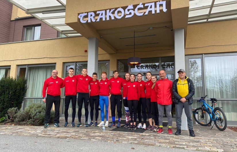 Pripreme atletičara varaždinske Slobode u Trakošćanu