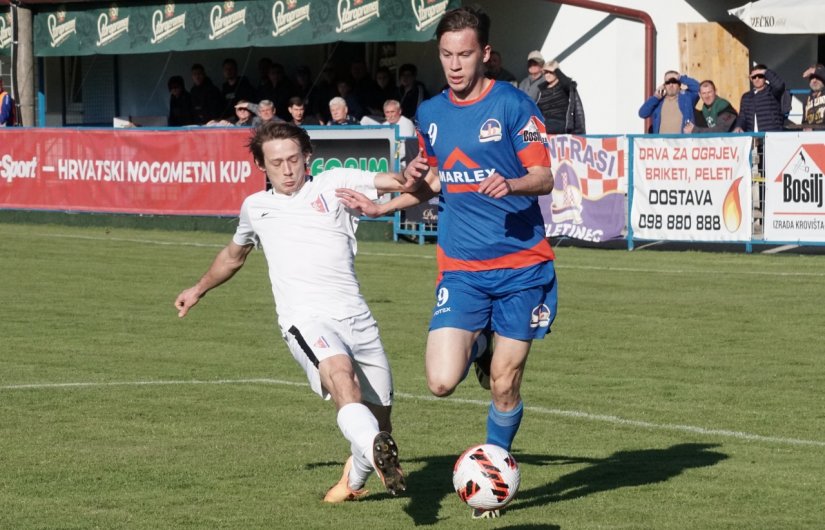 Roberto Bregović bio je strijelac oba gola na današnjem susretu s Dinamom