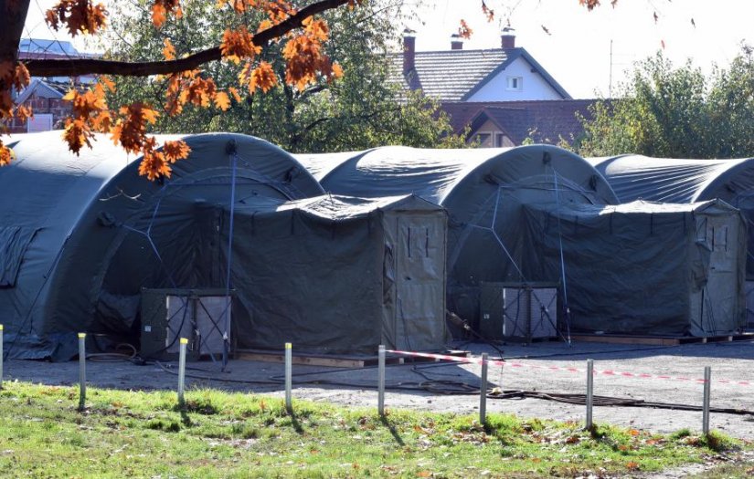 U OB Varaždin pripreme za najgore: &quot;Bolje da pacijenti budu u dnevnoj bolnici u izgradnji nego u šatorima&quot;