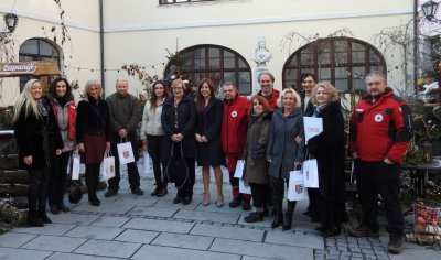 Prijem za volontere Društva Crvenog križa Varaždinske županije, zamjenica župana pohvalila njihovu nesebičnost i humanost