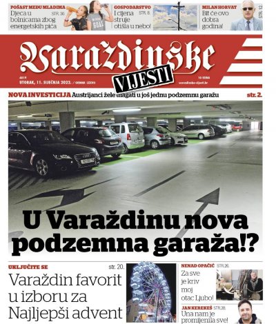 U novom broju Varaždinskih vijesti donosimo...
