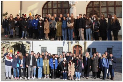 Učenici iz Njemačke, Španjolske i Danske posjetili Županijsku palaču i Gradsku vijećnicu