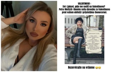 Varaždinska influencerica uzburkala javnost valentinovskim oglasom
