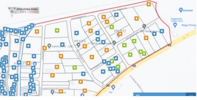 Izrađena interaktivna karta Poslovne zone Ivanec – brz i jednostavan pregled čestica za prodaju i investiranje