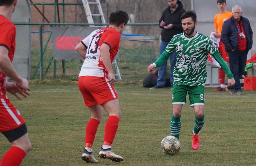 Marko Marciuš bio je strijelac oba gola za domaćina