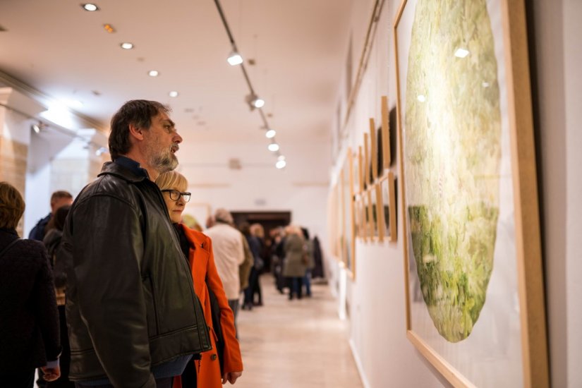 FOTO Izložba slika autorice Gordane Špoljar Andrašić: &quot;Green and the space between&quot;