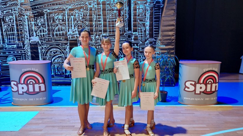 Članovi Plesnog kluba Takt iz Varaždina postigli sjajne rezultate na dva natjecanja u Zagrebu