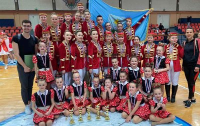 Sedam zlata i dva srebra za Ludbreške mažoretkinje i Twirling klub na državnom prvenstvu