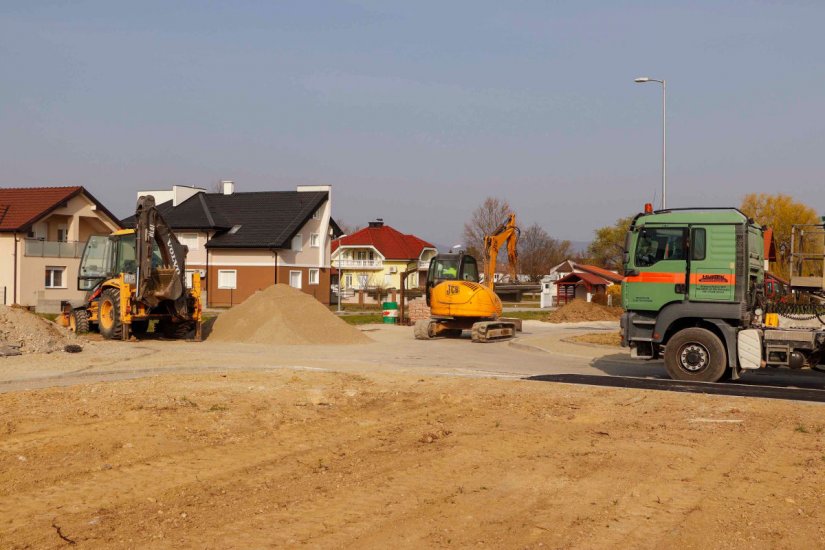 IVANEC Radovi u novoj građevinskoj zoni, vrijedni 2,52 mil. kuna, u završnoj fazi