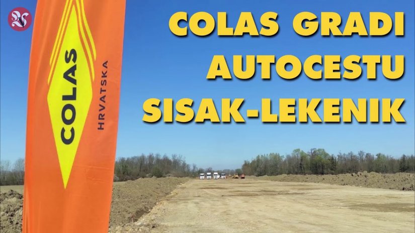 VIDEO Colas Hrvatska radi na trenutno najvećem projektu cestogradnje u RH