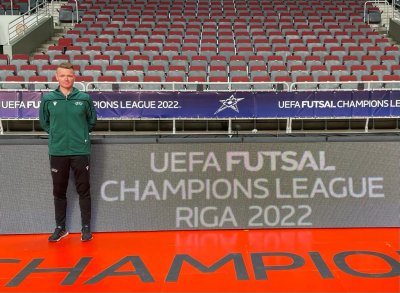 Nikola Jelić iz Ribić Brega sudi na final fouru UEFA futsal Lige prvaka u Rigi
