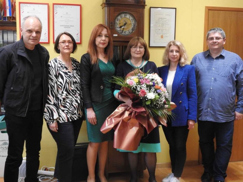 Ravnateljica Gospodarske &scaron;kole Kalogjera Novak u mirovinu: "Vi ste primjer kako biti stručan i profesionalan!"
