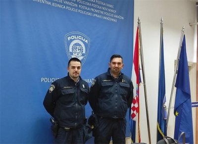 Prijem za hrabre policajce koji su spasili dječaka iz kanala HE Varaždin: &quot;Vi ste naš ponos&quot;