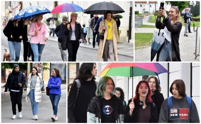 FOTO Ni kiša nije omela Varaždince i Varaždinke u subotnjoj šetnji gradom