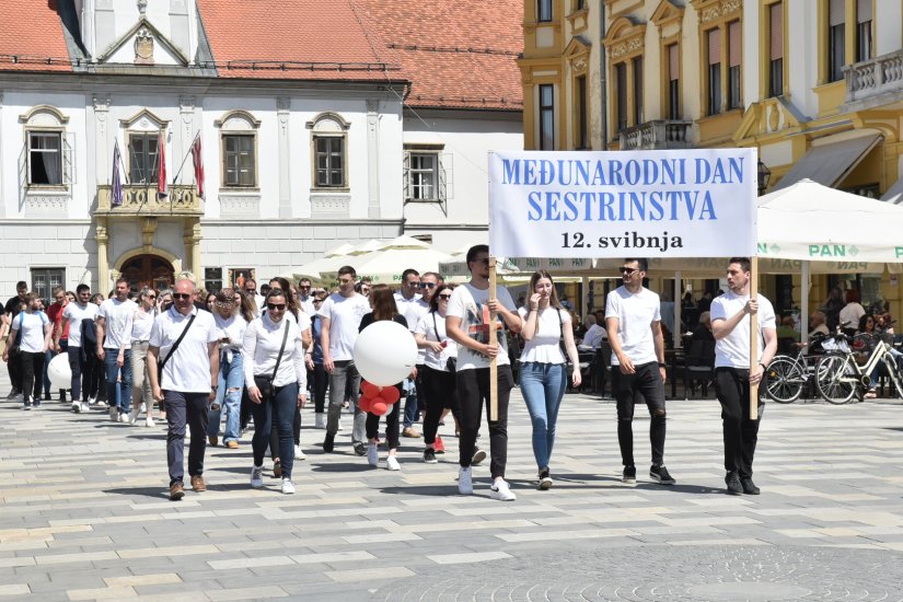 FOTO Međunarodni dan sestrinstva u Varaždinu: &quot;Oni su duša medicinskog sustava&quot;