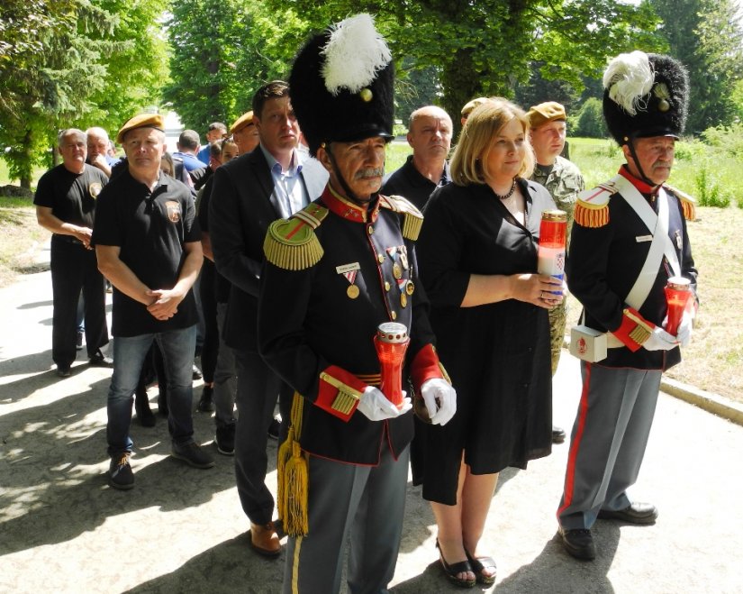 FOTO Obilježena obljetnica ustroja 5. bojne 1. A brigade „Tigrovi“