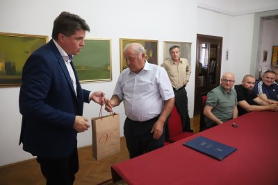 Zamjenik Marković primio mlade tehničare i njihove mentore iz Zajednice tehničke kulture grada Varaždina