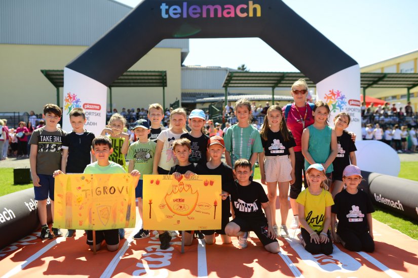 Osnovna škola Novi Marof ugostila veliko sportsko-edukativno događanje Telemach Dan sporta