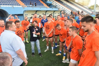 VIDEO Predsjednik NK Varaždin Dražen Vitez igračima: Više nikada neću dozvoliti da naš klub ispadne u 2. ligu