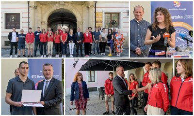 FOTO Župan Stričak nagradio učenike za njihova postignuća na međunarodnim natjecanjima