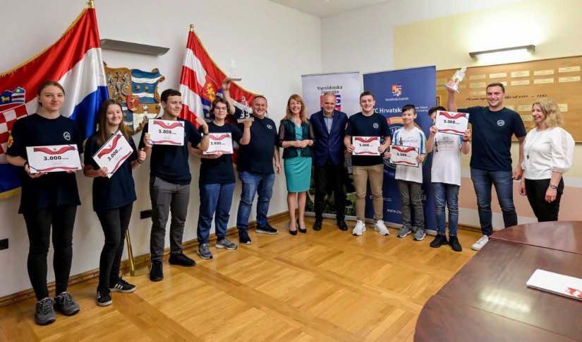 Varaždinski robotičari osvojili osam medalja na Europskom prvenstvu: &quot;Kapa dolje za vaš uspjeh!&quot;