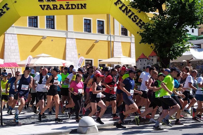 FOTO Nova turistička atrakcija Varaždinskih toplica: 200 trkača na utrci Putevima rimskih legionara