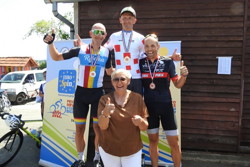 FOTO Varaždinci odlični organizatori Nacionalnog prvenstva u cestovnom biciklizmu, prvaci Carlo Jurišević i Matea Deliu