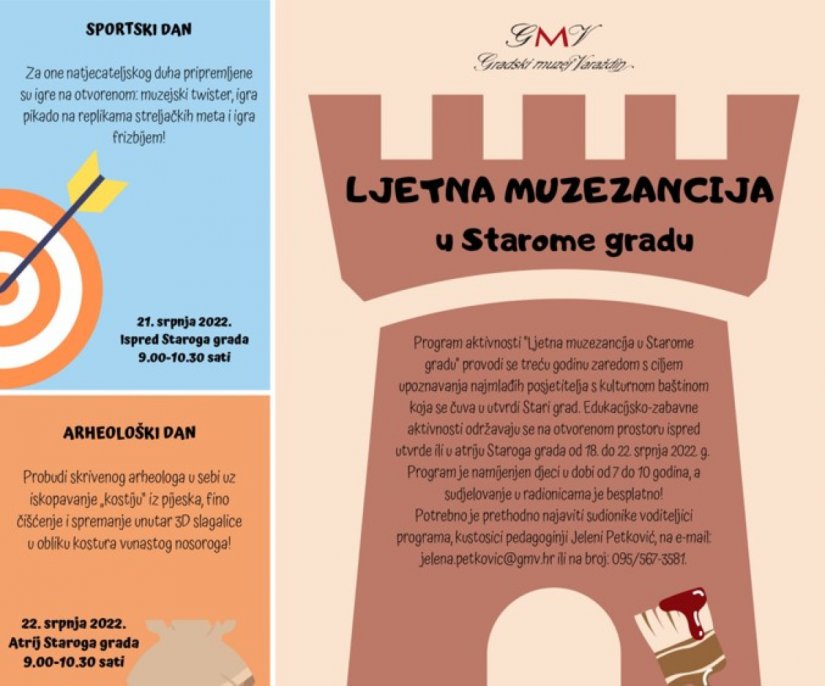 &quot;Ljetna muzezancija&quot; u Starome gradu od 18. do 22. srpnja