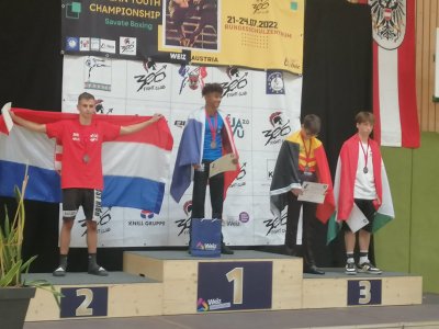 Borna Tuk srebrni na Europskom juniorskom prvenstvu