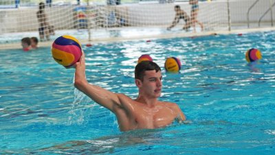 Hrvatska reprezentacija do 18 godina na pripremama u Gradskim bazenima Varaždin