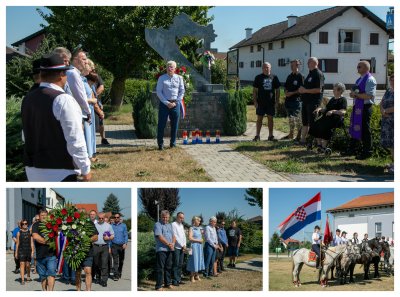 FOTO U Sračincu obilježeni Dan pobjede i domovinske zahvalnosti i Dan hrvatskih branitelja