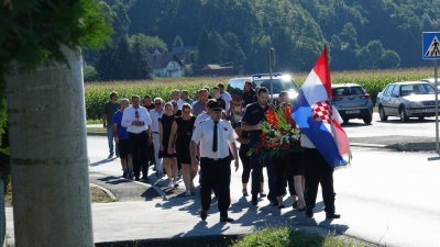 DAN POBJEDE Članovi ivanečkih branitelja i HVIDRA-e odali počast poginulim