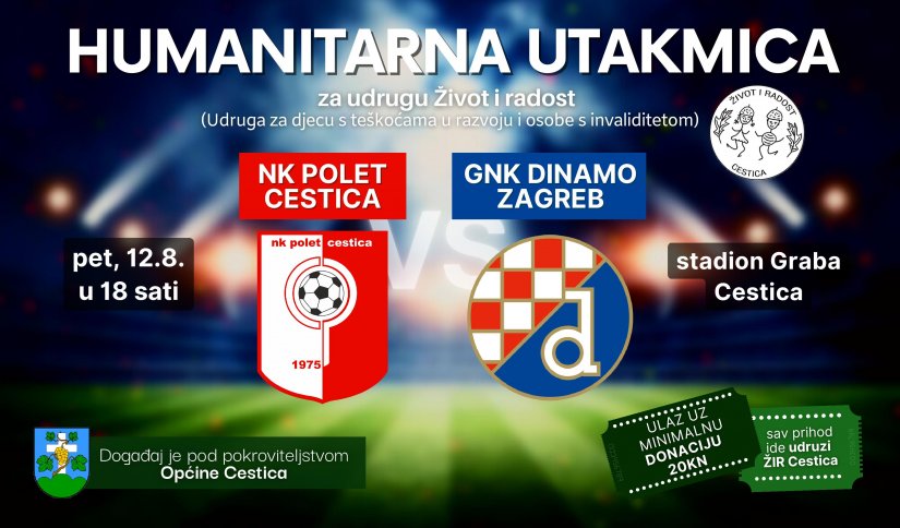 Polet (C) igra protiv GNK Dinama prijateljski susret uoči početka sezone u Elitnoj ligi
