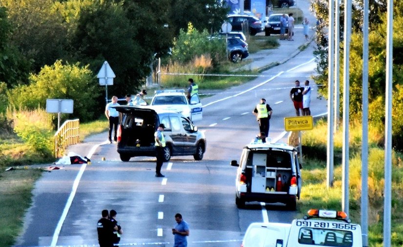 FOTO U prometnoj nesreći u Zagrebačkoj ulici u Varaždinu smrtno stradao motociklist