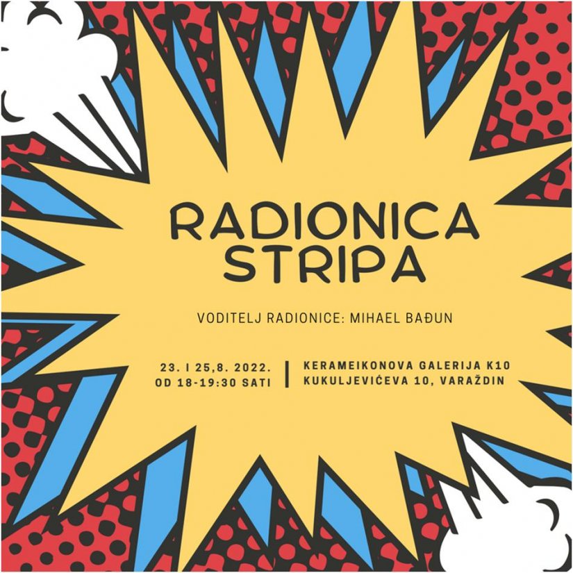 Prijavite se na radionicu stripa do 20. kolovoza