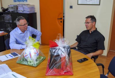 Gradonačelnik Ivanca priredio oproštajni prijam za ivanečkog i margečanskog župnika