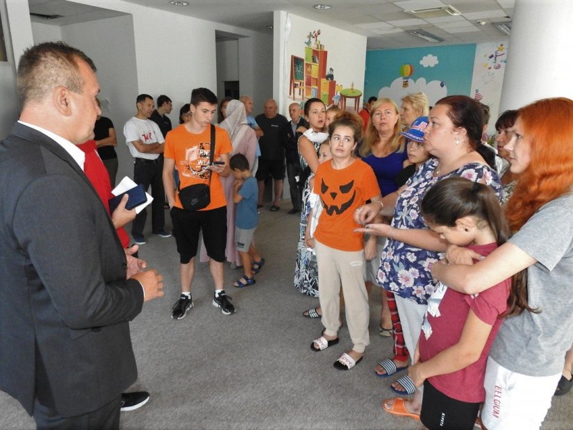 FOTO Župan Stričak posjetio raseljene osobe iz Ukrajine koje su smještene u Turistu i Varaždinskim Toplicama