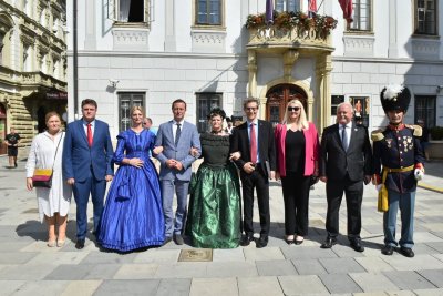 FOTO Na Korzu otkrivena ploča s grbom i imenom partnerskog grada Schaffhausena